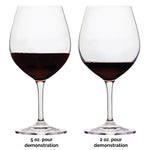 Load image into Gallery viewer, SAMPLE: Titanium Pro Burgundy/Pinot Noir Glass