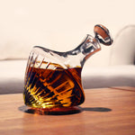 Load image into Gallery viewer, Beveled Orbital Single Decanter