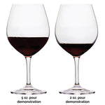 Load image into Gallery viewer, SAMPLE: Titanium Pro Burgundy/Pinot Noir Glass
